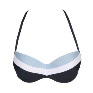 Marie Jo Swim Sitges Padded Balcony Bikini Top In Cloud Party B To F Cup