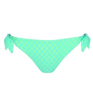 Primadonna Swim Rimatara Bikini Briefs With Waist Ropes In Aruba Blue