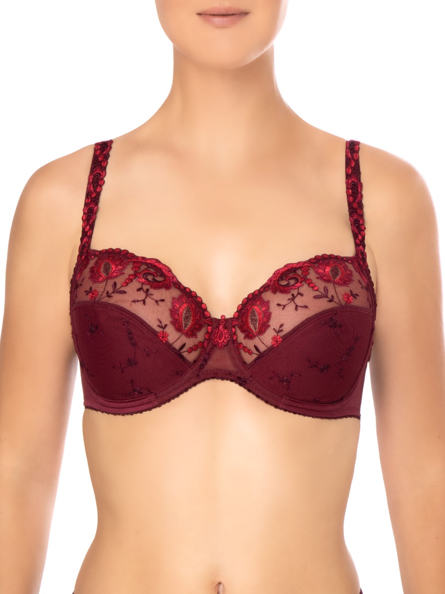 Conturelle Provence Bra - Aubergine/Lilac and Ice Blue/Black main image 1