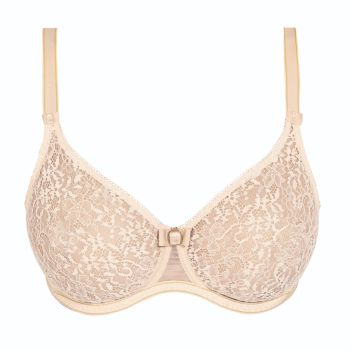 Empreinte Allure  Seamless Full Cup Bra in Amande