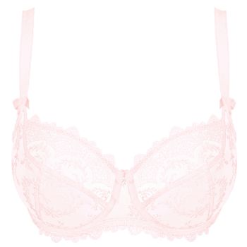 Empreinte Louise non moulded wired Low Neck Bra in Rose Jasmin