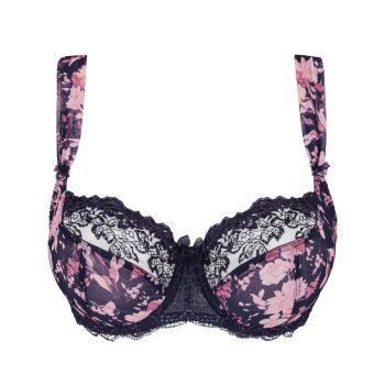 Empreinte Eden Underwired Low-Necked Bra in Indigo