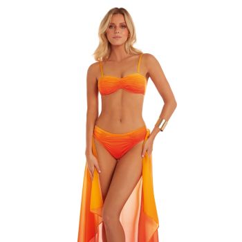 Roidal Brazil Touch Venus Pareo in Ombre Orange
