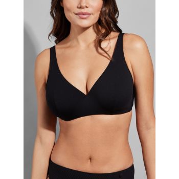Empreinte Swim Epic V Neck Bikini in Black