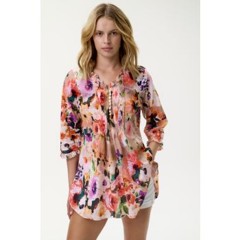 Oneseason Soller Cotton Poppy Top