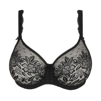 PrimaDonna Madison Non Padded Full Cup Seamless in Black C To H Cup