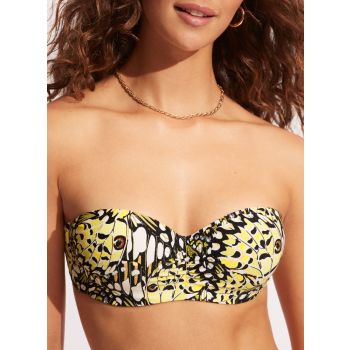 Seafolly Take Flight Bandeau Bikini Top