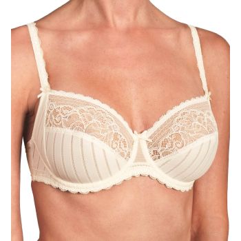 Felina Conturelle Illusion Underwire Full Cup Bra in Vanilla 