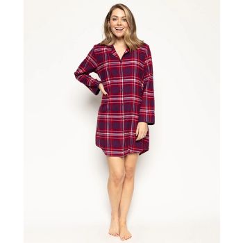 Cyberjammies Clarissa Super Cosy Check Nightshirt