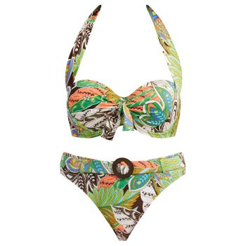 Nuria Ferrer Botanic halter Neck Bikini