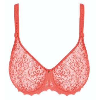 Empreinte Cassiopee Underwired Seamless non Moulded bra in Papaye 