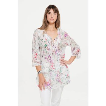Oneseason Cuba Cotton Poppy Top 