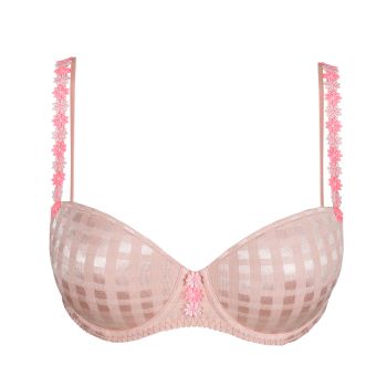 Marie Jo Avero Tiny Padded Balcony Bra in Powder Rose B To F Cup