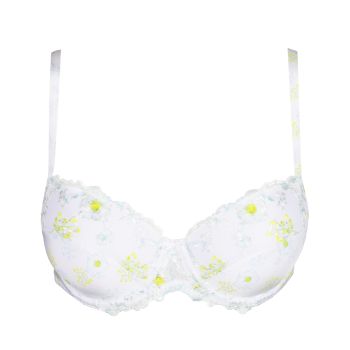 Marie Jo Chen Padded Balcony Bra in White Yacht B To F Cup