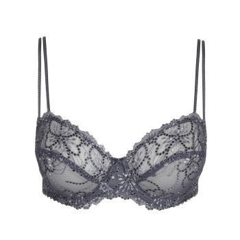 Marie Jo Jane Balcony Bra Horizontal Seam in Blue Shadow B To E Cup