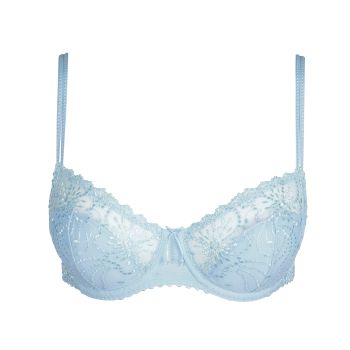 Marie Jo Jane Half Padded Balcony Bra in Milky Blue A To E Cup