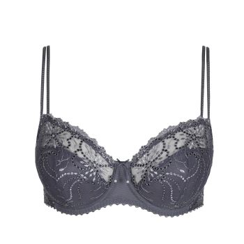 Marie Jo Jane Half Padded Balcony Bra in Blue Shadow A To E Cup