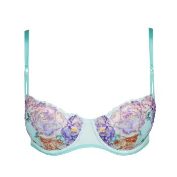 Marie Jo Lisbeth Half Padded Balcony Bra in Clearwater A To E Cup