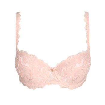 Marie Jo Manyla Padded Balcony Bra in Pearly Pink B To E Cup