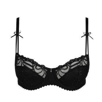 Marie Jo Noova Half Padded Balcony Bra in Black A To E Cup