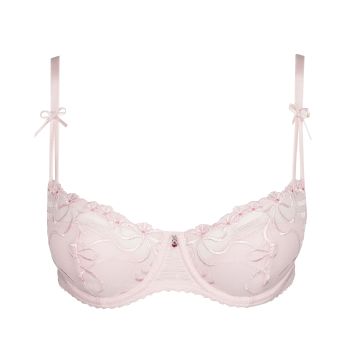 Marie Jo Noova Half Padded Balcony Bra in Gardenia Rose A To E Cup