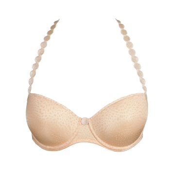 Marie Jo Tom Padded Balcony Bra in Peach Whisper B To F Cup