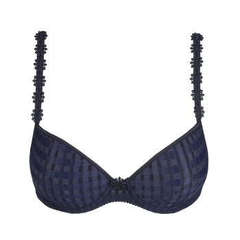 Marie Jo Avero Padded Plunge Bra in Velvet Blue B To E Cup