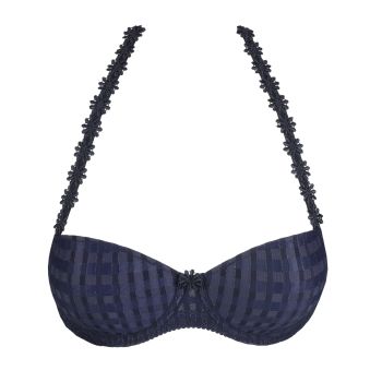 Marie Jo Avero Padded Balcony Bra in Velvet Blue B To F Cup