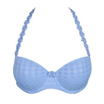 Marie Jo Avero Padded Balcony Bra in Santorini Blue B To F Cup