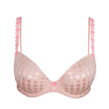 Marie Jo Avero Tiny Padded Plunge Bra in Powder Rose B To F Cup