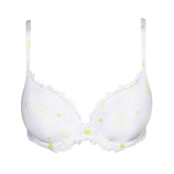 Marie Jo Chen Padded Bra Heartshape in White Yacht A To E Cup