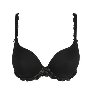 Marie Jo Cyrile Padded Bra Heartshape in Black A To F Cup