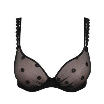 Marie Jo Daisy Padded Bra Heartshape in Black A To E Cup