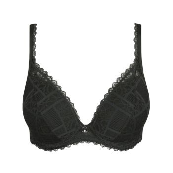 Marie Jo Jadei Padded Plunge Bra in Deep Forest B To E Cup