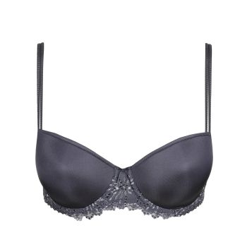Marie Jo Jane Padded Balcony Bra in Blue Shadow B To F Cup
