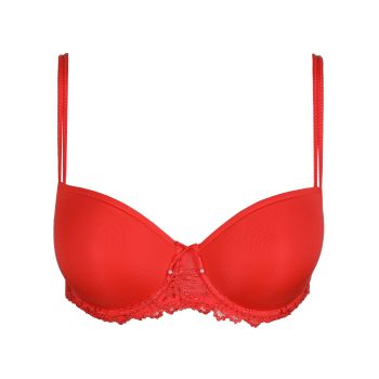 Marie Jo Jane Padded Balcony Bra in True Red B To F Cup