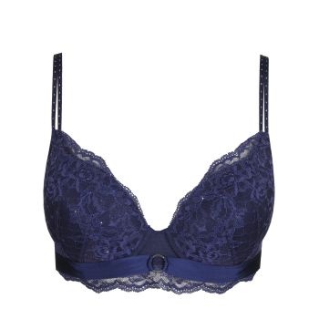Marie Jo Musea Padded Bra Heartshape in Sapphire Blue A To E Cup