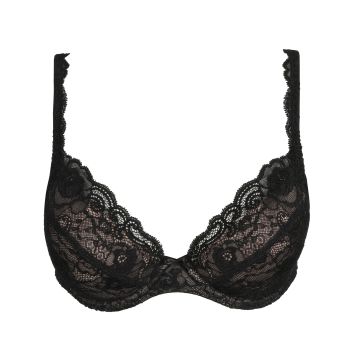 Marie Jo Cyrile Push-up Bra Removable Pads in Black A To E Cup