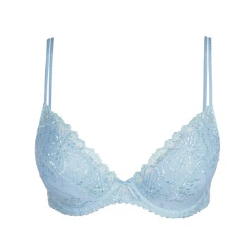 Marie Jo Jane Push-up Bra Removable Pads in Milky Blue A To E Cup