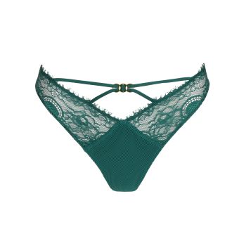 Marie Jo Junoo Thong in Jasper Green 