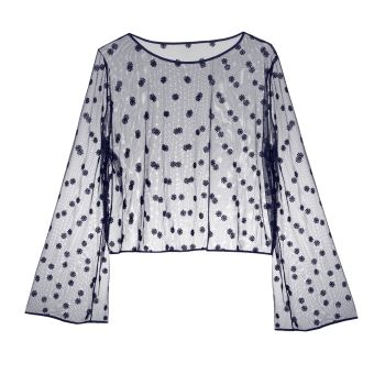 Marie Jo Avero Top Without Cups in Velvet Blue 