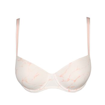 Marie Jo L'Aventure Colin Padded Balcony Bra in Marble Pink B To E Cup
