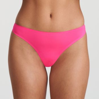 Marie Jo L'Aventure Color Studio Smooth Thong in Blogger Pink 