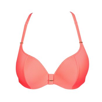 Marie Jo Swim Cassie Padded Bikini Top Heartshape in Neon Fiesta A To F Cup