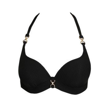 Marie Jo Swim Emly Padded Bikini Top Heartshape in Black A To F Cup