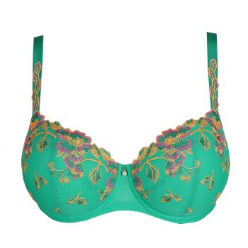 PrimaDonna Lenca Padded Balcony Bra in Sunny Teal B To G Cup