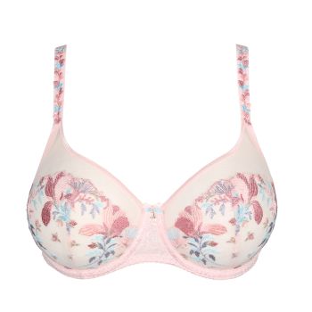 PrimaDonna Mohala Balcony Bra Vertical Seam in Pastel Pink C To G Cup