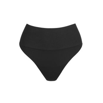 Primadonna Nudda Shapewear Thong in Black 