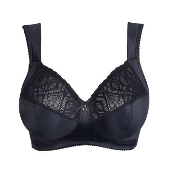 Primadonna Salerno Full Cup Bra Wireless in Midnight Blue B To G Cup