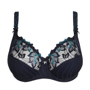 PrimaDonna Deauville Full Cup Bra in Velvet Blue B To H Cup